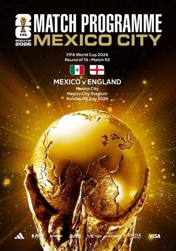 Programme mexico england - mexico, v
