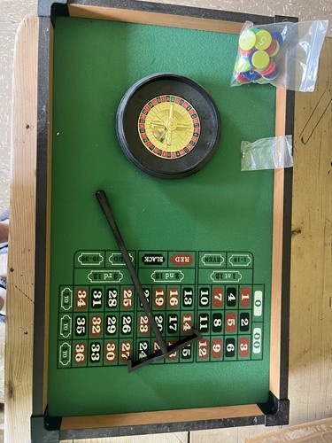 Roulette table set - roulette,