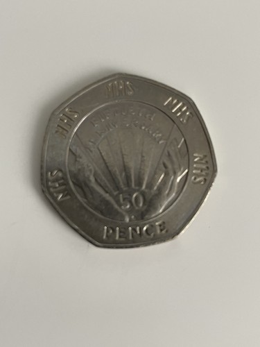 Nhs fiftieth anniversary 50p - nhs,