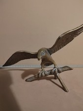 Vintage Brass Eagle Hawk