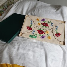 Vtg 50s Set Placemat & 2 Mats