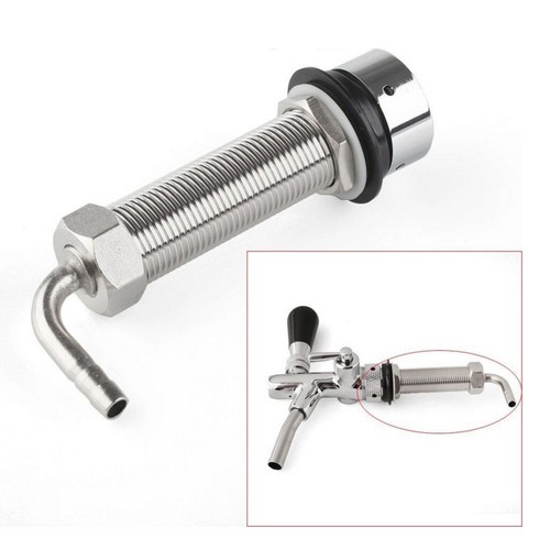 Stainless steel elbow shank - steel,