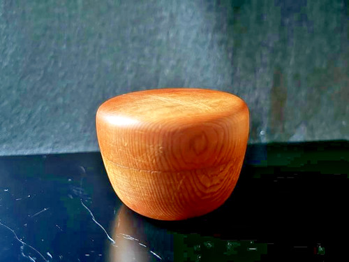 Japanese wooden tea caddy - japanese,