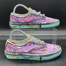 Vans off the wall Custom Classic Sneaker Mens 6.5 comic cosplay unique art funky