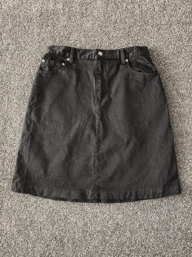 Levi 550 black denim - denim, mini