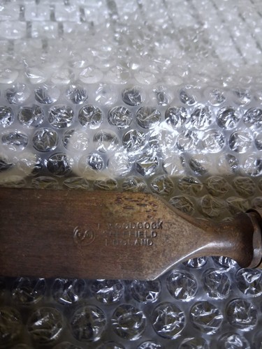 Vintage wood working chisel - working,