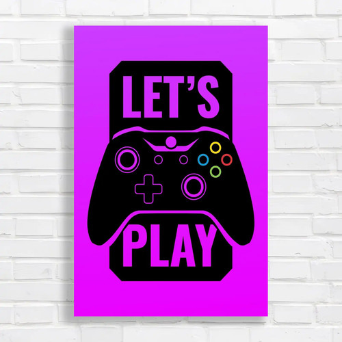 Vibrant gaming canvas print - vibrant,