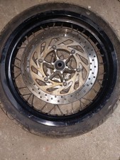 Yamaha Wr 125 X Excel Front Wheel. 17 Inch Black Excel Wr125r