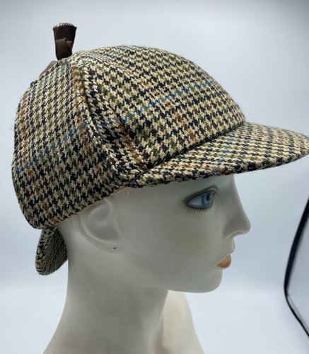 Vintage tweed deerstalker - tweed,