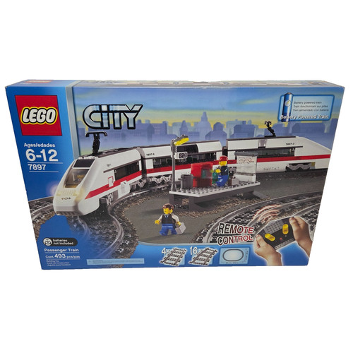 Lego city passenger train - lego,