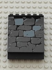Lego: sloped wall panel brick ~ Wall Plate 8877 7785 8802 65767  piece ( sp6