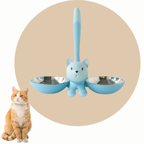 Alessi cat bowl tigrito - cat, "tigrito"