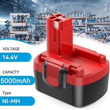 5.0Ah For Bosch 14.4V Battery