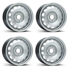4x steel wheel rims 6.5Jx15