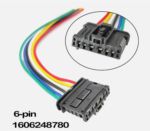 Rear tail light connector plug - rear,