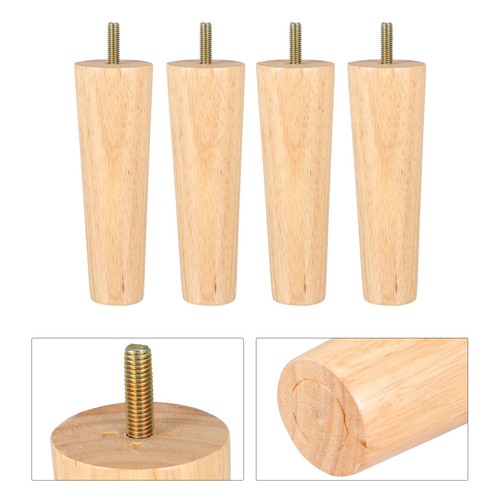 Pcs wooden solid wood - 4,