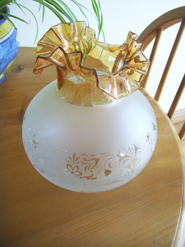 Superb etched frilled top - frilled,