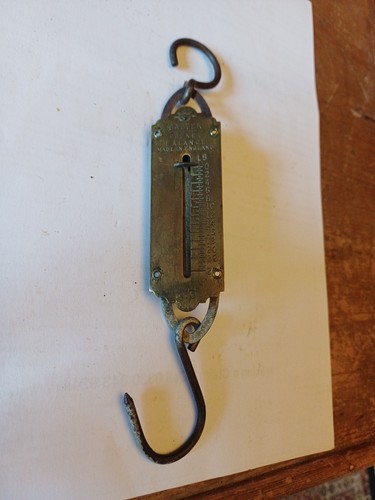 Antique vintage salter pocket - salter,
