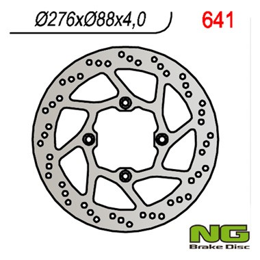 Front brake disc - honda, 125