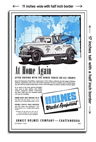 1945 holmes wrecker chevy - 1945,