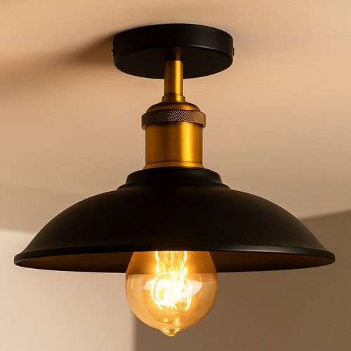 Industrial ceiling light semi - industrial,