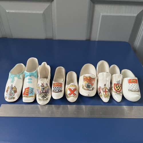 Crested china shoes job - crested, of