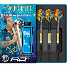 RED DRAGON Peter Wright Double World Champion 2022 Darts Set Brass Edition