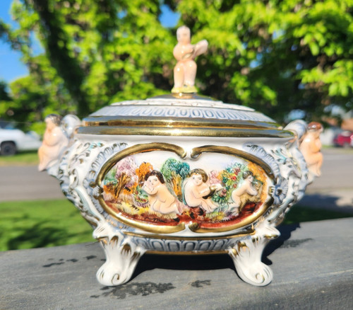 Vintage capodimonte italy - vintage,