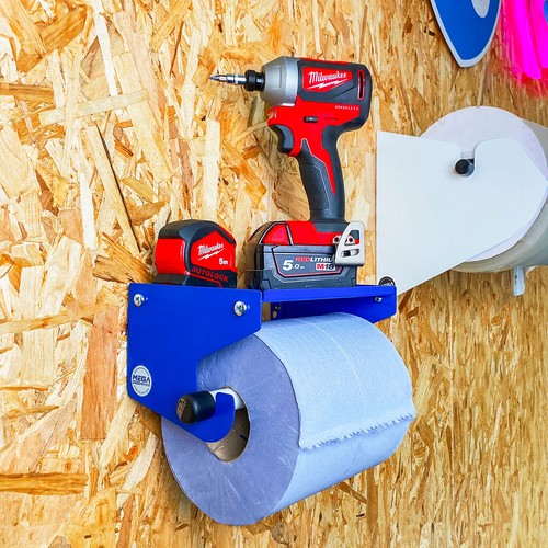 Blue roll paper cleaning - blue,