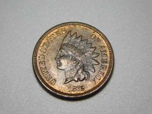 Old coins 1872 - old, indian