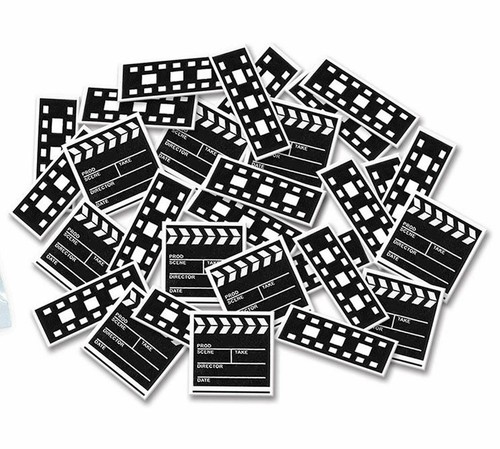 Film clapboard filmstrip - clapboard,