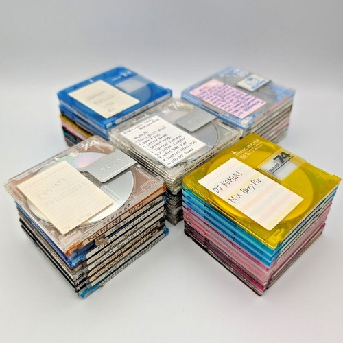 Mini disc recorded lot of - mini,