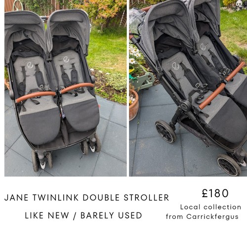 Jane twinlink double stroller - twinlink,