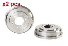 X2 PCS REAR BRAKE DRUM SET X2