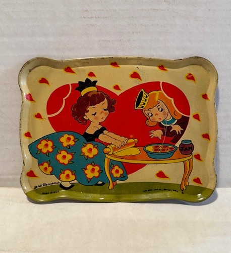 1942 vintage ohio art tin - art,
