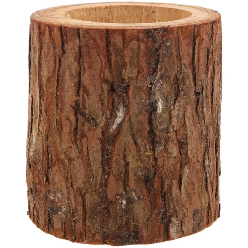 Small planter pot wood - planter,