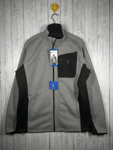 Spyder ski fleece jacket - fleece, mens