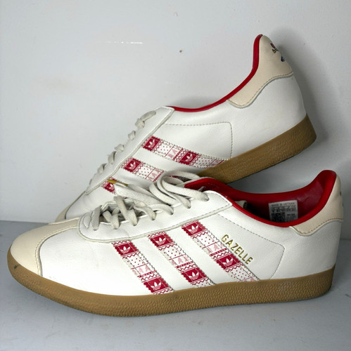 Adidas gazelle christmas white - adidas,