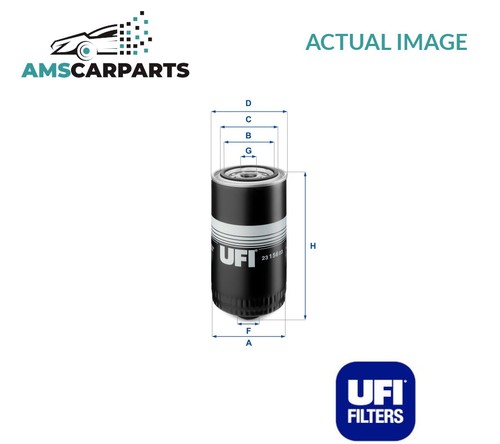 Engine oil filter 2315603 ufi - filter,