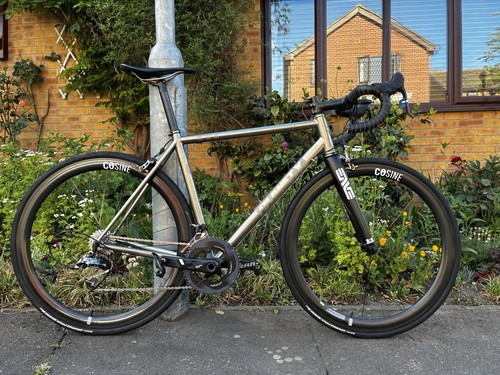 Titanium road bike carbon - titanium,