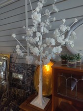 Rosa Flower LED Floor Lamp 5-Light 162cm Silver Chrome Metal Base