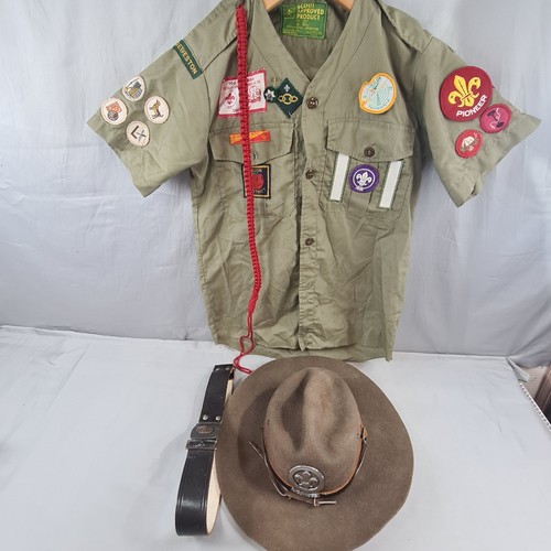 Vintage boy scouts hat - vintage, w/