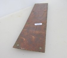 Victorian Copper Finger Plate
