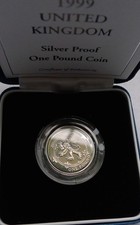 1999 One Pound £1 Silver