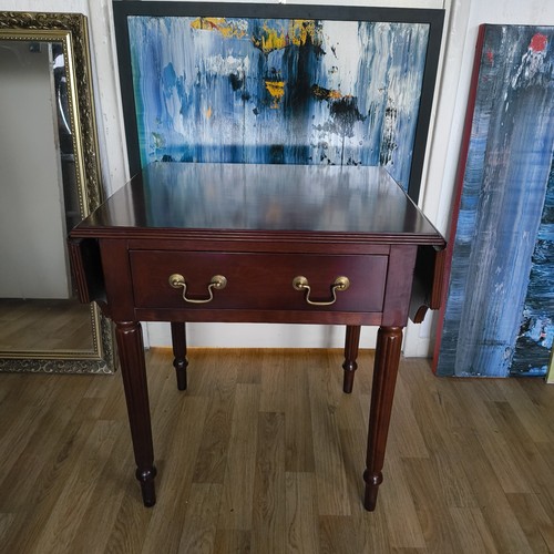 Vintage mahogany drop leaf - mahogany,