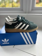 Green Cord Style Adidas Handball Spezial Size 4 Genuine Authentic