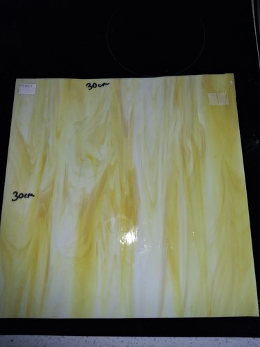 Yellow glass for - , stained