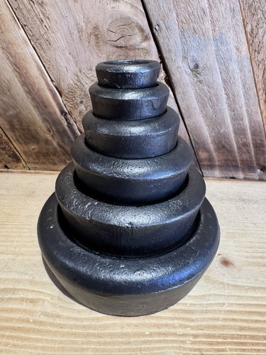 Cast iron scale weights - scale, 4lb