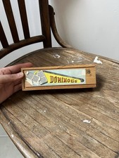 Vintage Wooden Dominos Set 28