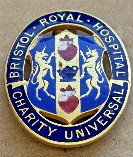 Vintage nursing enamel badge - nursing,